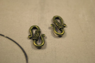 Коннектор 1.3х2.2 см 10 шт под античную т.бронзу