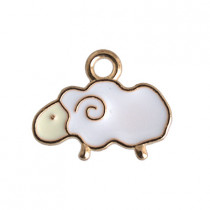 "Zlatka" Подвеска MFG 2 шт №20 Овечка 15 x 19 мм