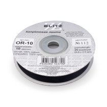 Лента капроновая OR-10 №112 черный