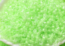 Бисер Япония MIYUKI Delica цилиндрический 11/0 5г DB-2040 светящийся мятно-зеленый