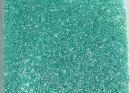 Бисер Япония MIYUKI Seed Beads 15/0 5г 1555 тёмно-аква кристалл игристый зеленая линия внутри